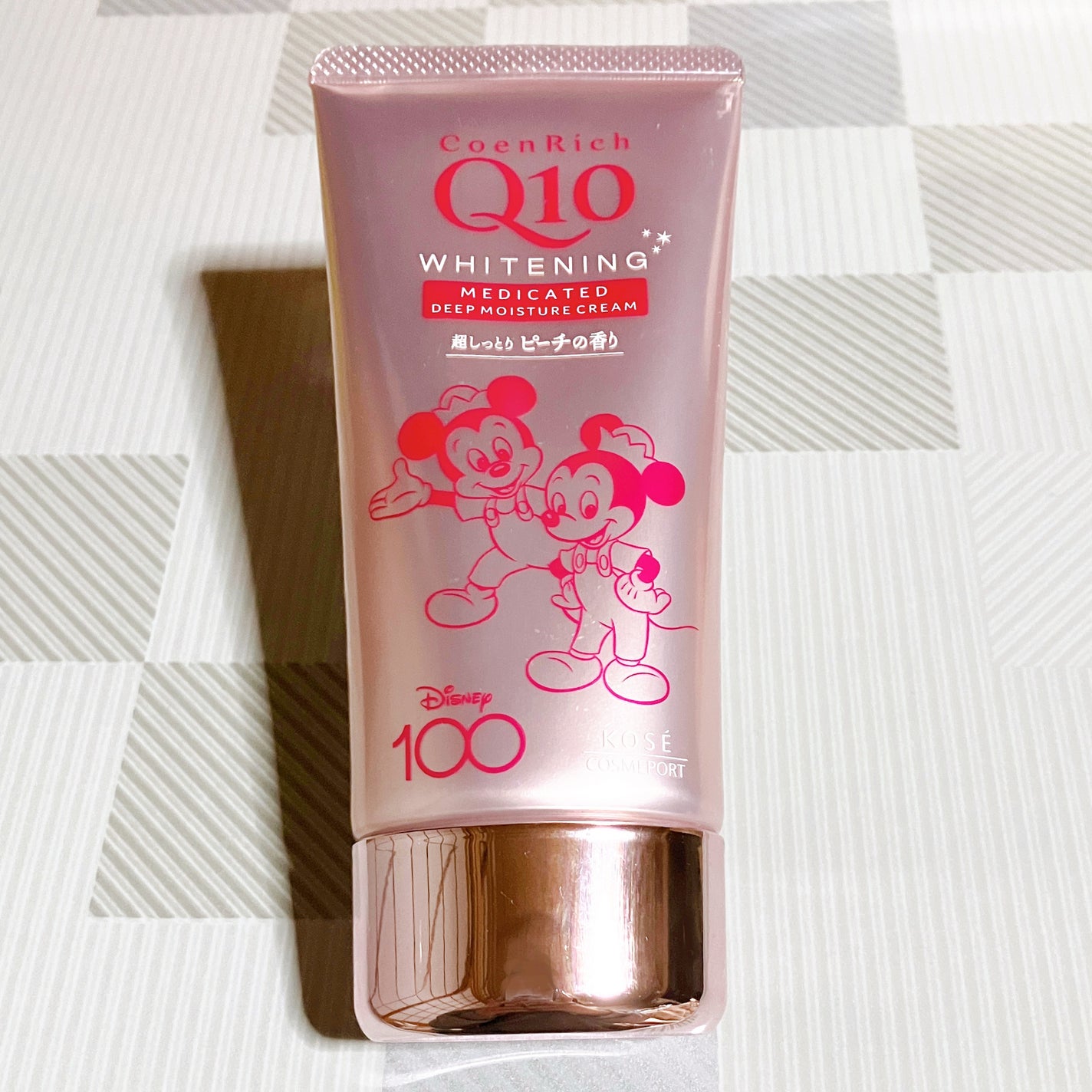 薬用ホワイトニング ハンドクリーム(もぎたてピーチ)/コエンリッチQ10/ハンドクリームを使ったクチコミ(1枚目)