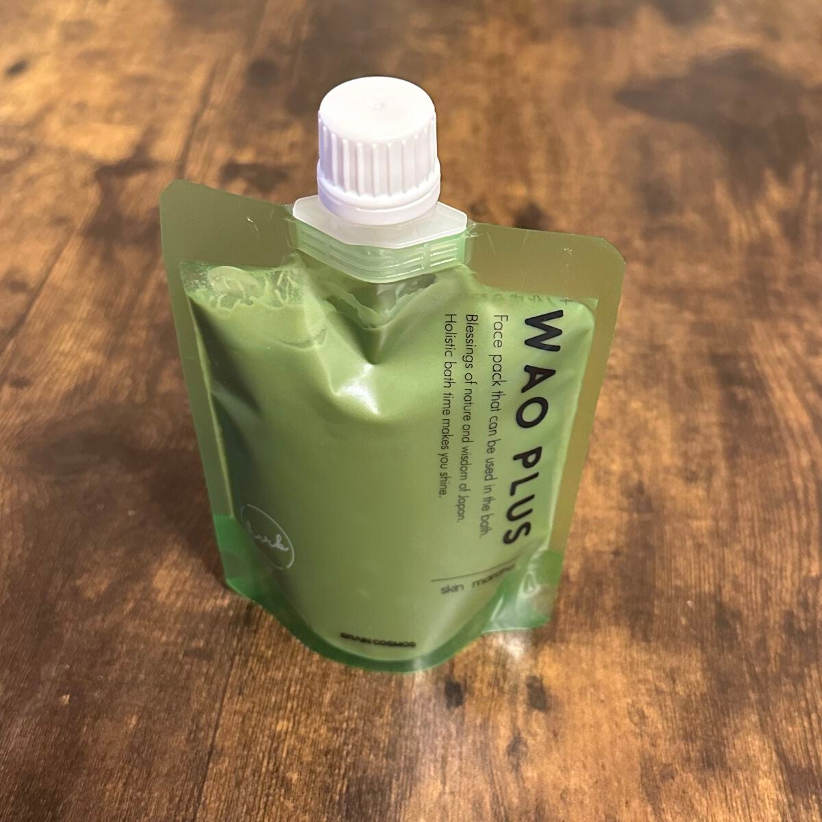 skinmarche WAOPLUS ハートリーフマグワートブースターマスク/ブレーンコスモス/洗い流すパック・マスクを使ったクチコミ(1枚目)