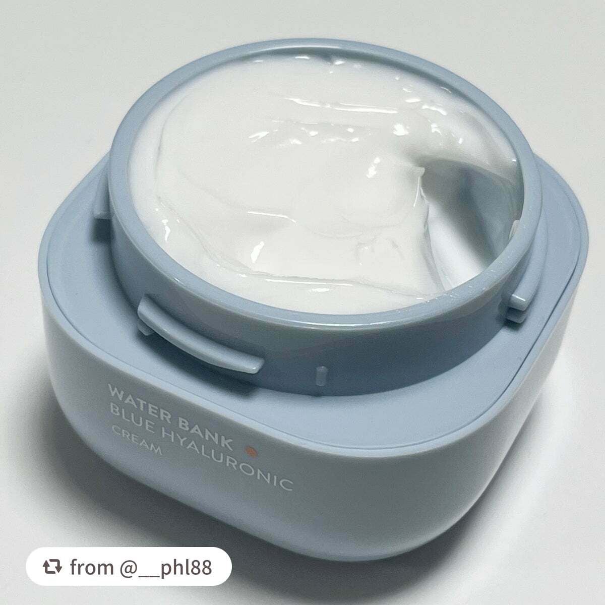 ウォーターバンク クリーム (乾燥肌用)/LANEIGE/フェイスクリームを使ったクチコミ(3枚目)