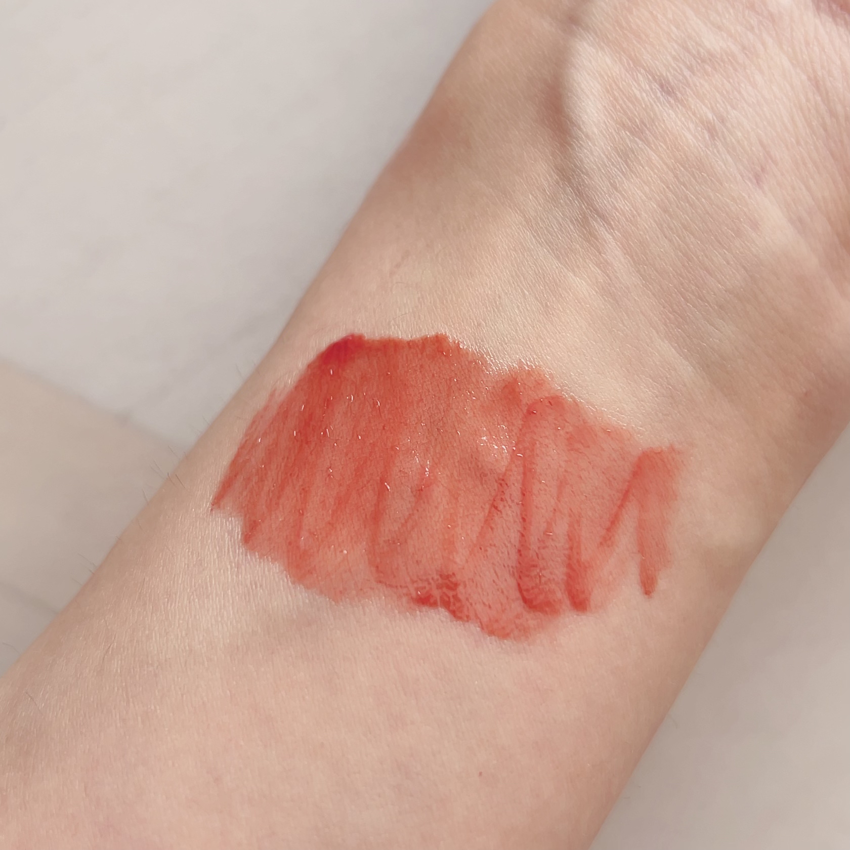 ロウグロウジェルティント/hince/リップティントを使ったクチコミ（3枚目）