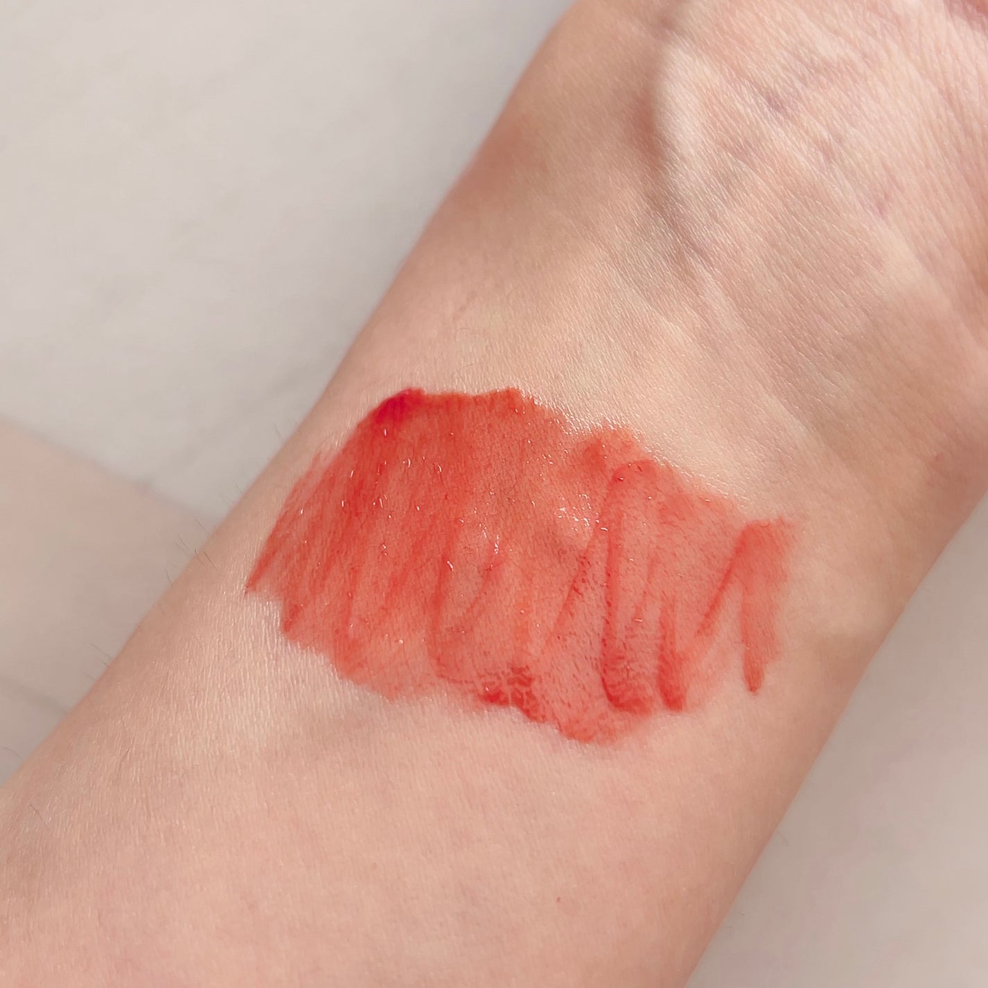 ロウグロウジェルティント/hince/リップティントを使ったクチコミ(3枚目)