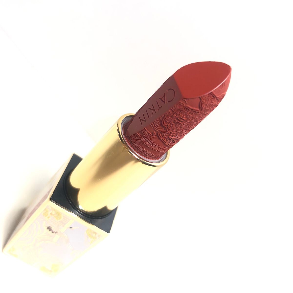 Dreamworld Carving Lipstick/CATKIN/口紅を使ったクチコミ(2枚目)