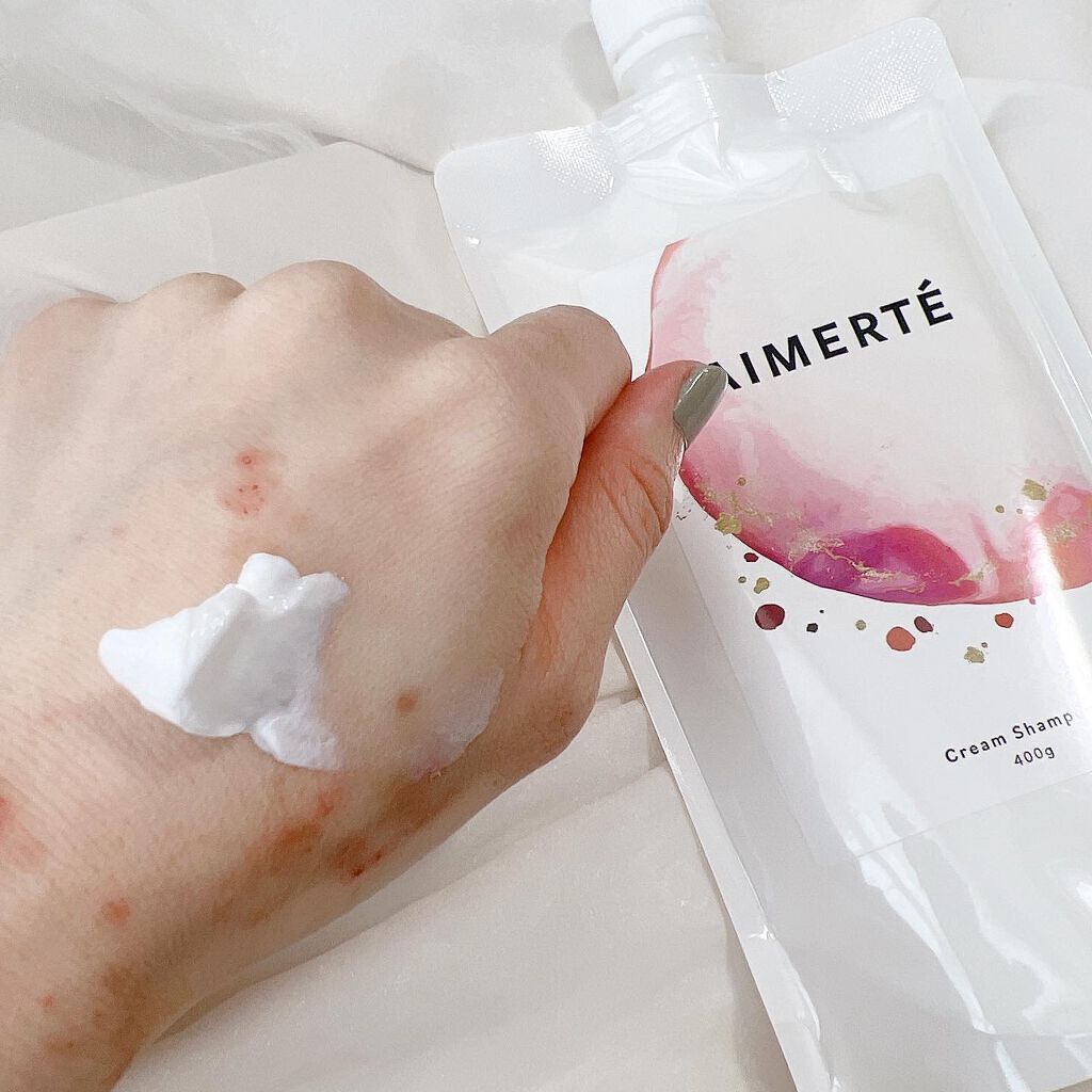 クリームシャンプー/AIMERTÉ(エメルテ) /市販シャンプーを使ったクチコミ（3枚目）