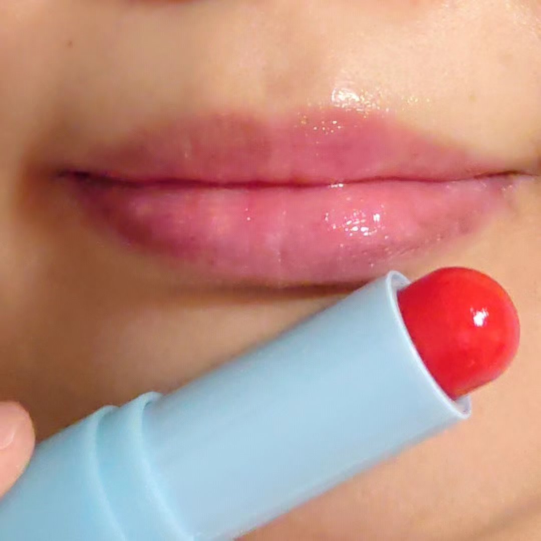 グラスティンティッドリップバーム/TOCOBO/リップバームを使ったクチコミ（2枚目）