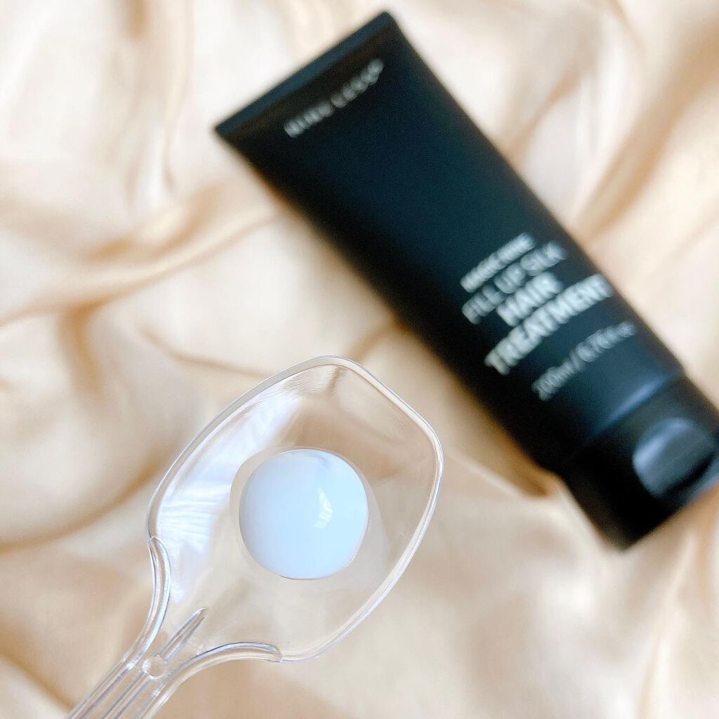 Magic Nine Fill Up Silk Hair Treatment/NINELESS/洗い流すヘアトリートメントを使ったクチコミ（3枚目）