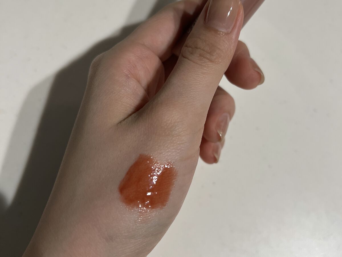 ニュアンスラップティント 03 珊瑚ブラウン/Fujiko/リップティントを使ったクチコミ（2枚目）