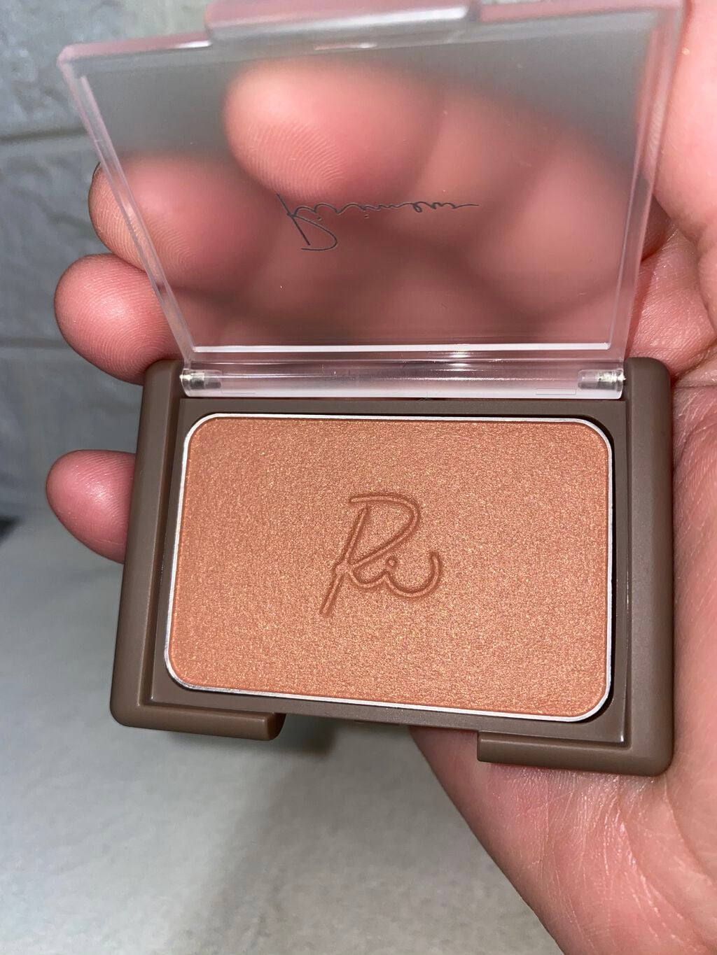 ヴェールグロウチーク/Ririmew/パウダーチークを使ったクチコミ(2枚目)