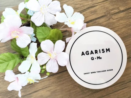 Q+Me スウィート ボム タラソ スクラブ/AGARISM/バスト・ヒップケアを使ったクチコミ(1枚目)