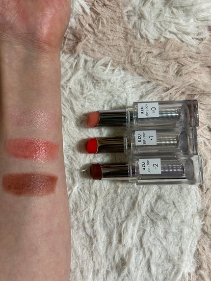 38°C / 99°F Lipstick <TOKYO>/UZU BY FLOWFUSHI/口紅を使ったクチコミ(1枚目)