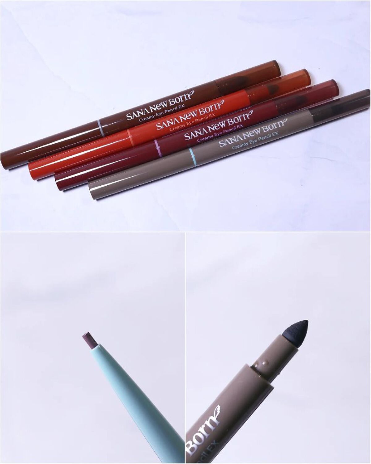 クリーミーアイペンシルEX/サナ ニューボーン/ペンシルアイライナーを使ったクチコミ(2枚目)