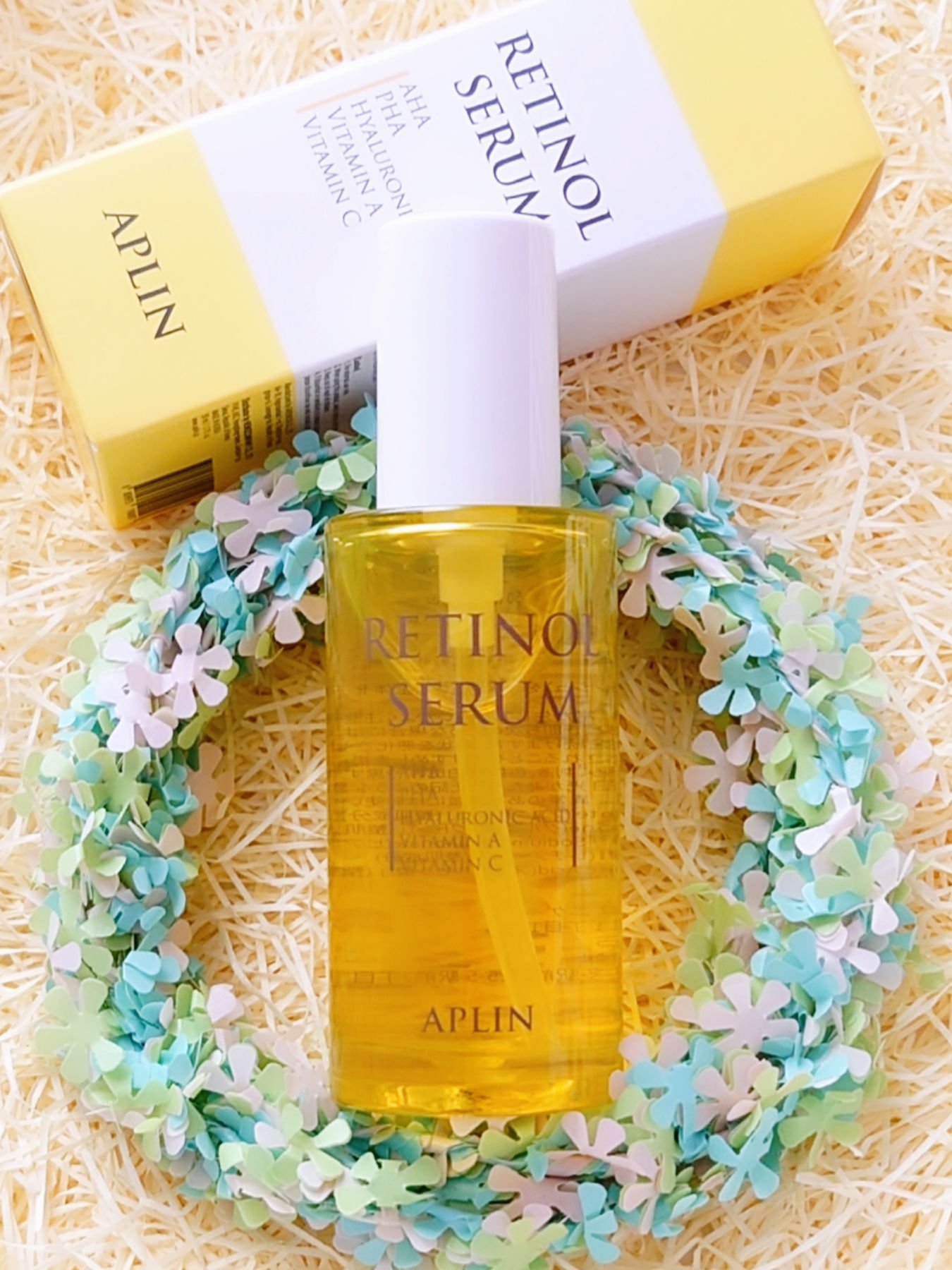 レチノールセラム/APLIN/美容液を使ったクチコミ（1枚目）