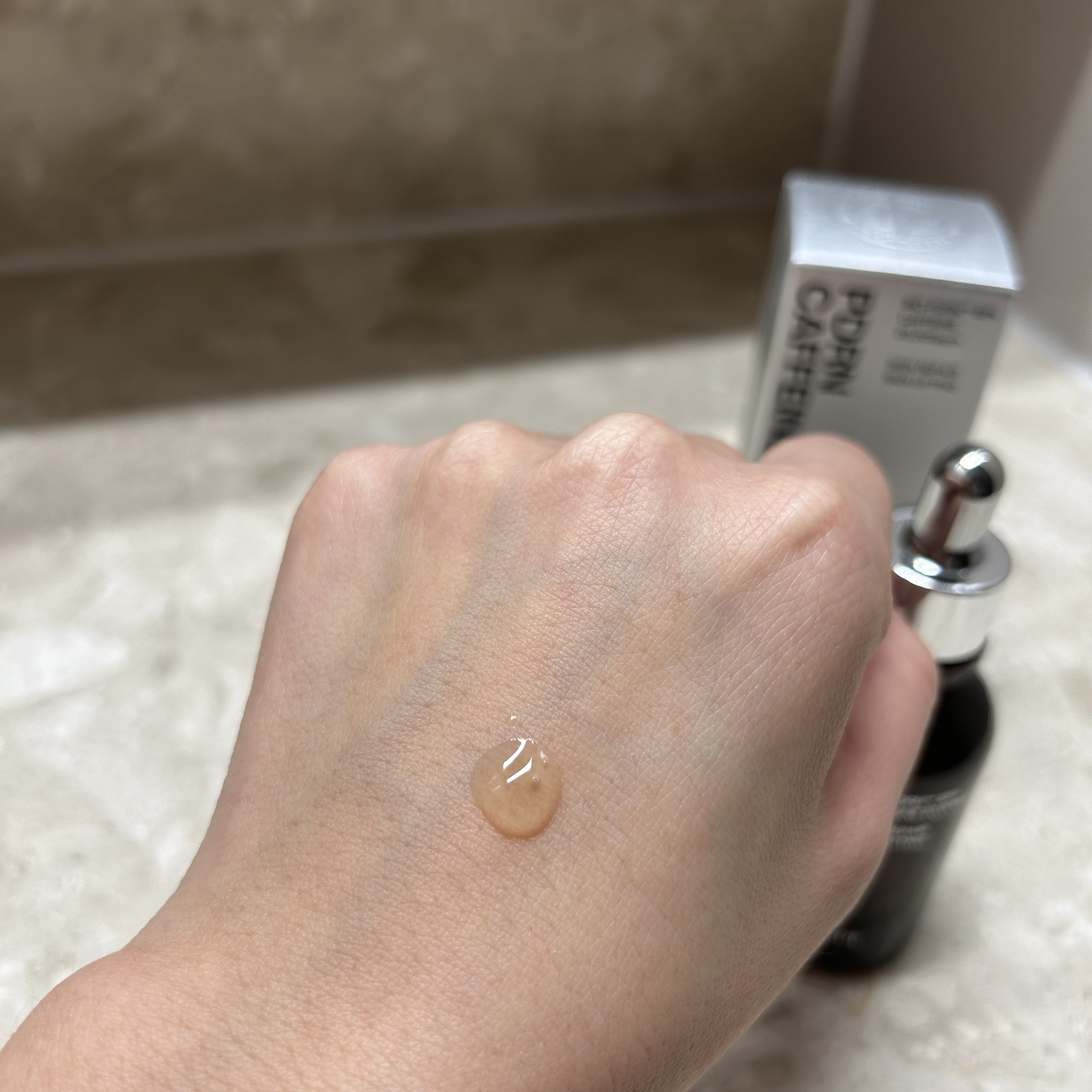 PDRNカフェインショット/IOPE/美容液を使ったクチコミ（3枚目）