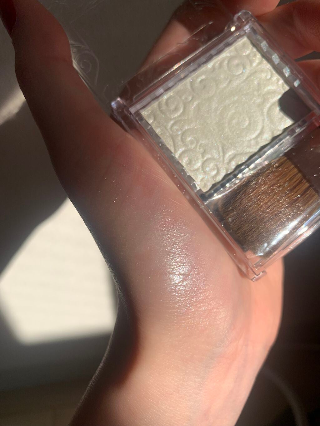 パールグロウハイライト/CEZANNE/パウダーハイライトを使ったクチコミ(1枚目)