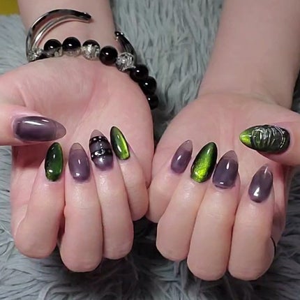 ハードトップジェル/LULUGEL/ジェルネイルを使ったクチコミ(2枚目)