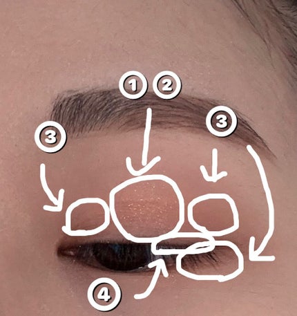 シルキースフレアイズ/キャンメイク/アイシャドウパレットを使ったクチコミ(4枚目)