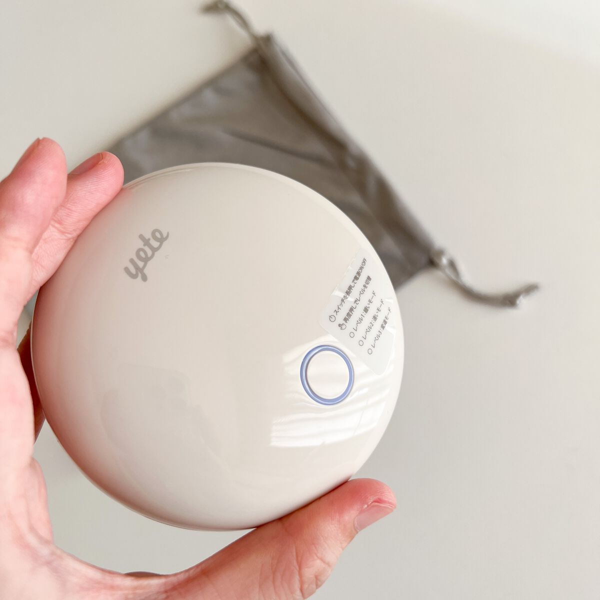 ヘッドスパ 電動頭皮ブラシ/yete/ヘッドマッサージャーを使ったクチコミ(4枚目)