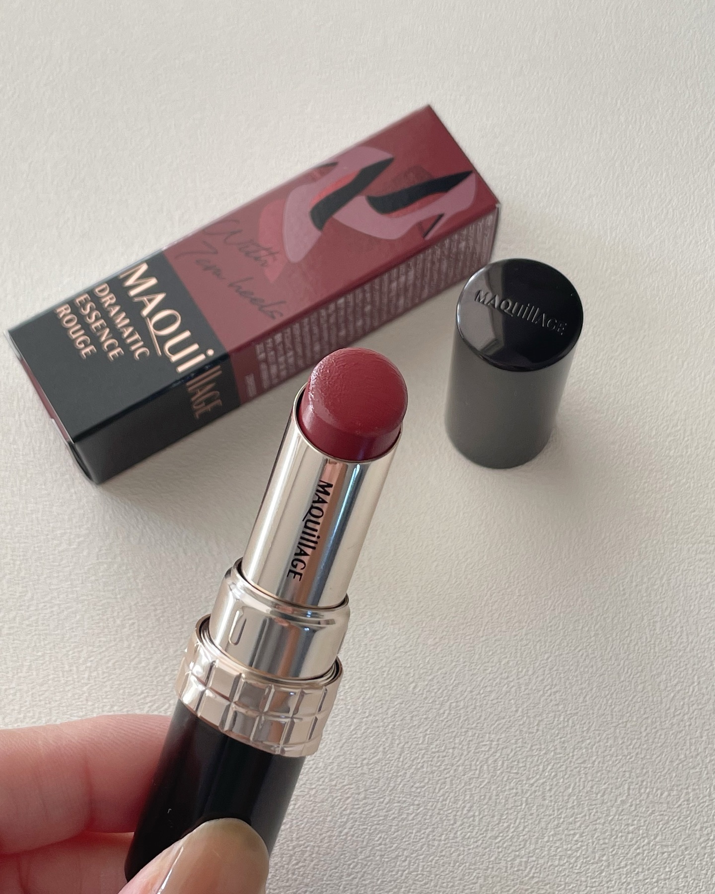 ドラマティックエッセンスルージュ/マキアージュ/口紅を使ったクチコミ（3枚目）