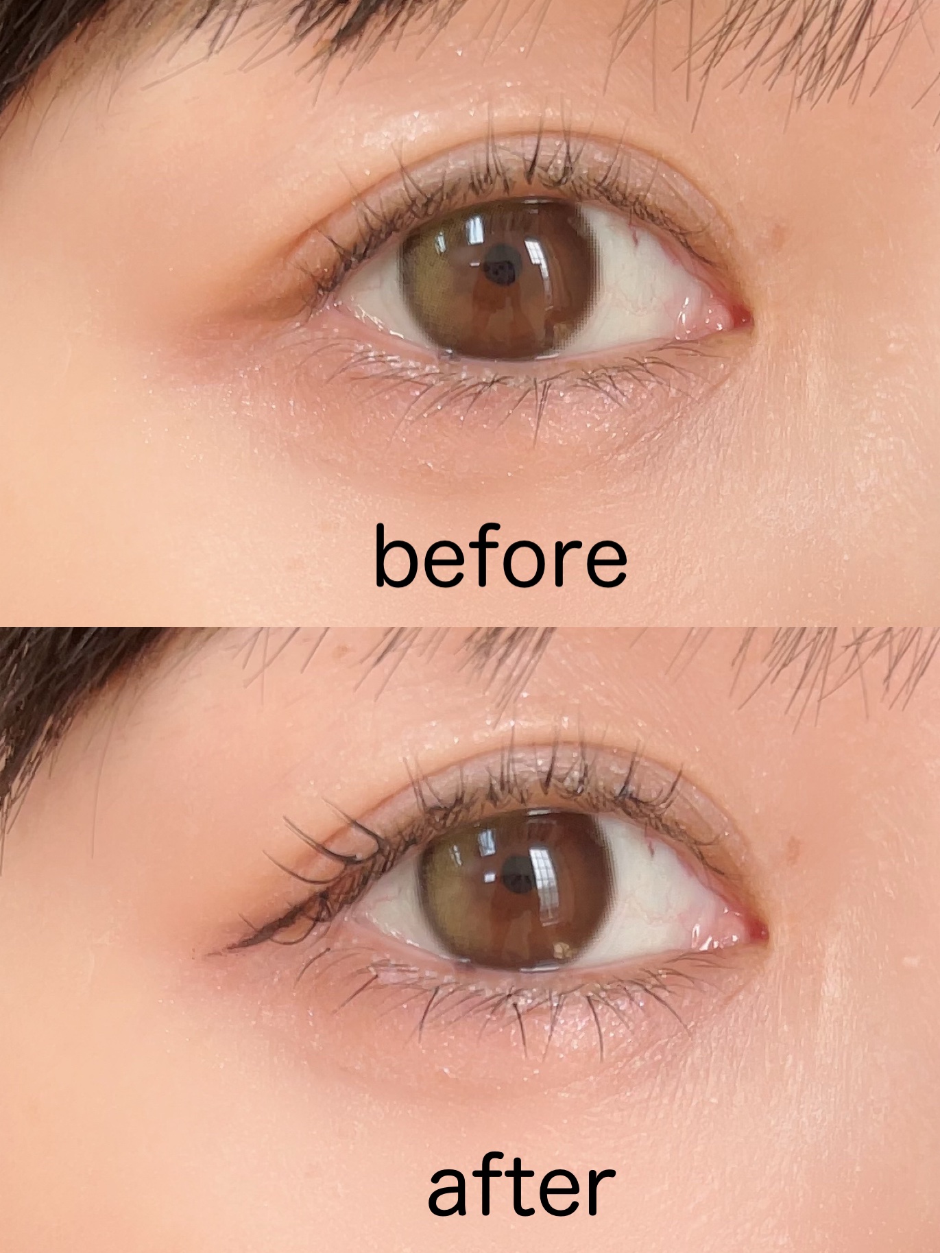 部分用つけまつげ Deep Pink 9mm/CCAM BBAK/つけまつげを使ったクチコミ（2枚目）