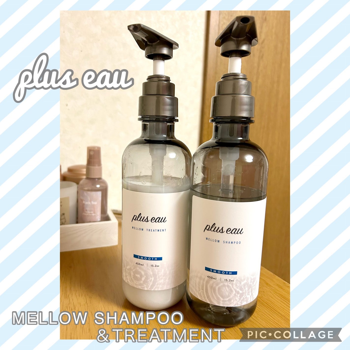 メロウシャンプー/メロウトリートメント/plus eau/市販シャンプーを使ったクチコミ(1枚目)