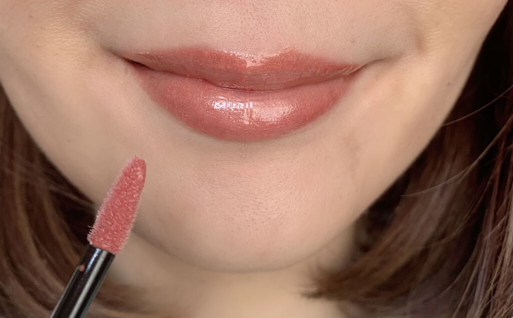 エッセンスリップオイルカラー/SHIRO/リップオイルを使ったクチコミ（2枚目）