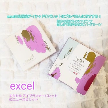 アイプランナーパレット/excel/パウダーアイシャドウを使ったクチコミ（1枚目）