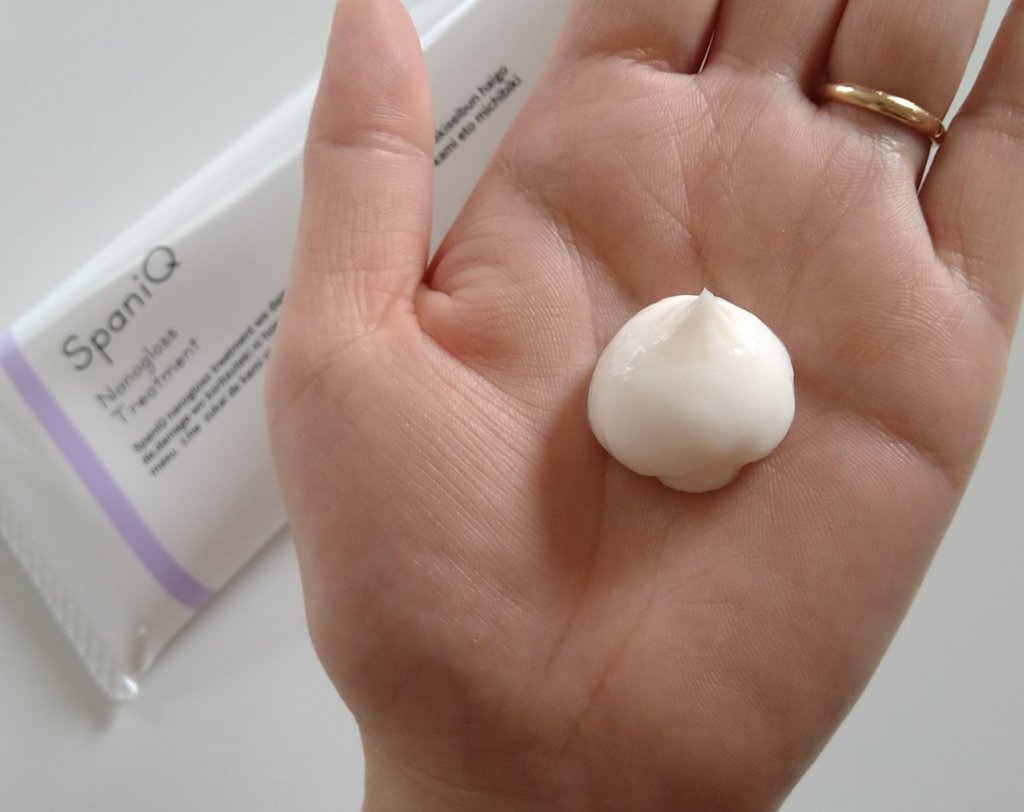 ナノグロストリートメント/SpaniQ/洗い流すヘアトリートメントを使ったクチコミ（3枚目）