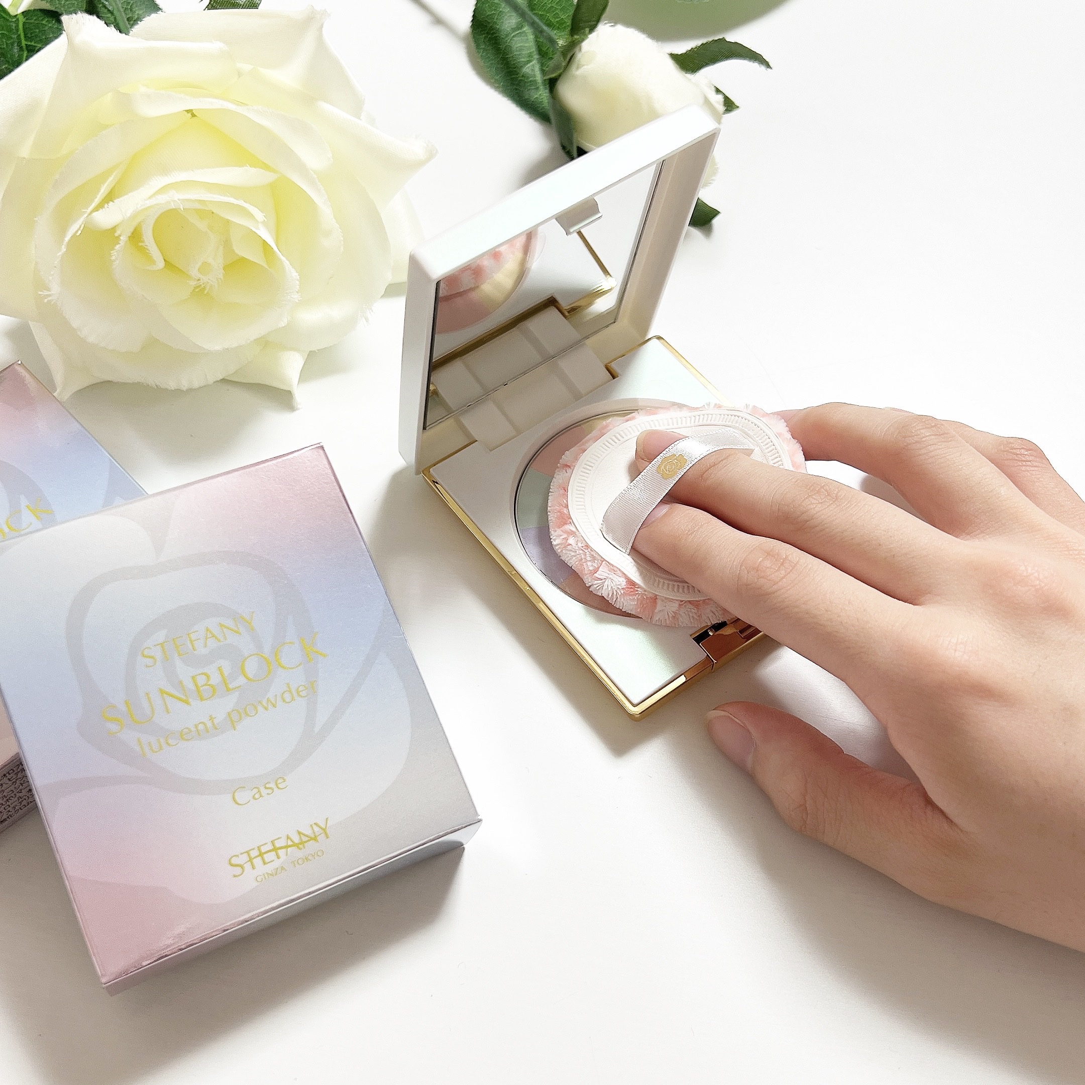 ステファニー サンブロック ルーセントパウダー Ⅲ/ステファニー/プレストパウダーを使ったクチコミ（3枚目）