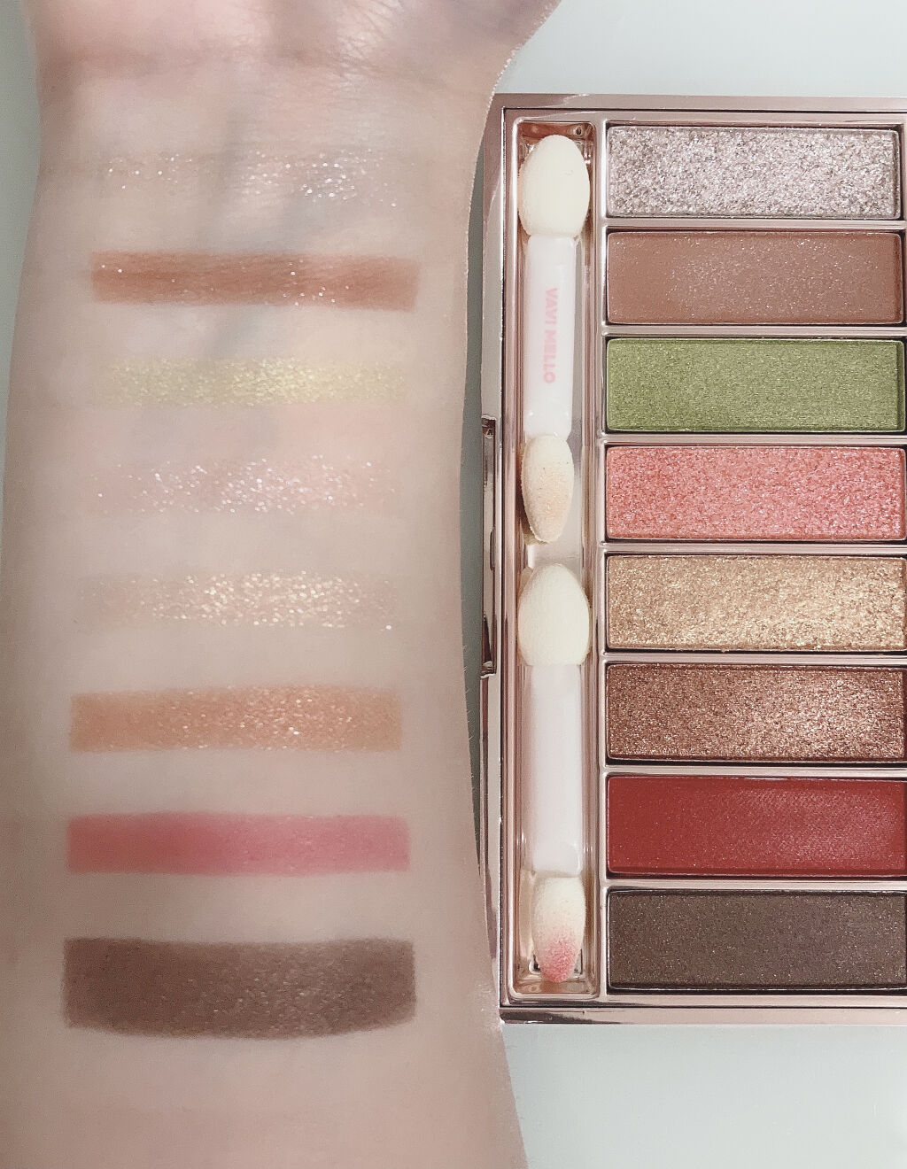 エンチャントアイズパレット/VAVI MELLO/アイシャドウパレットを使ったクチコミ（2枚目）