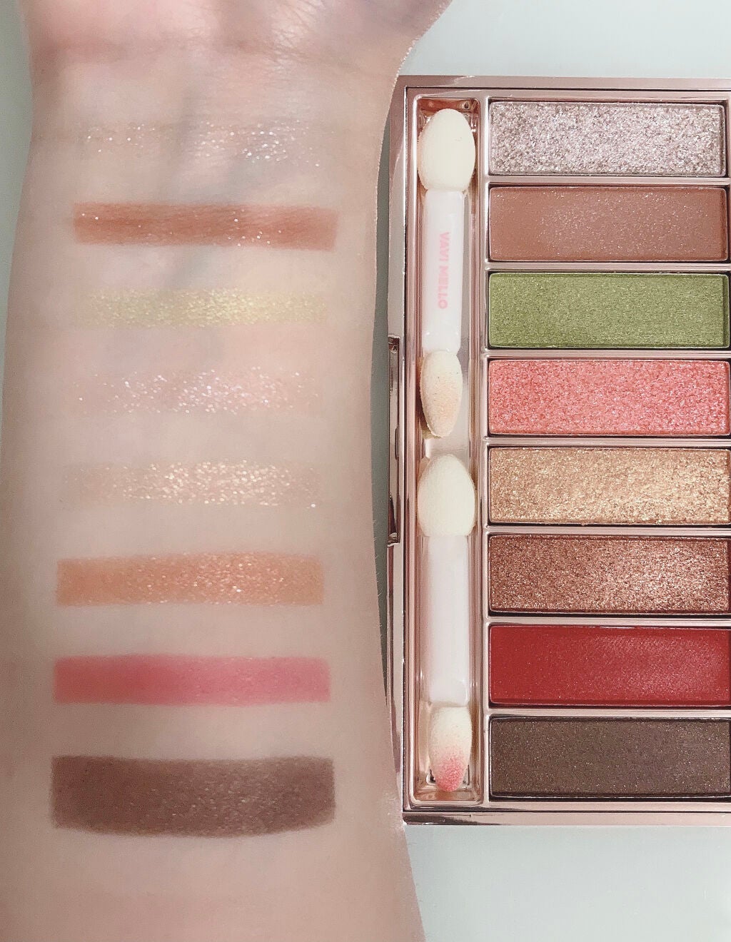 エンチャントアイズパレット/VAVI MELLO/アイシャドウパレットを使ったクチコミ(2枚目)