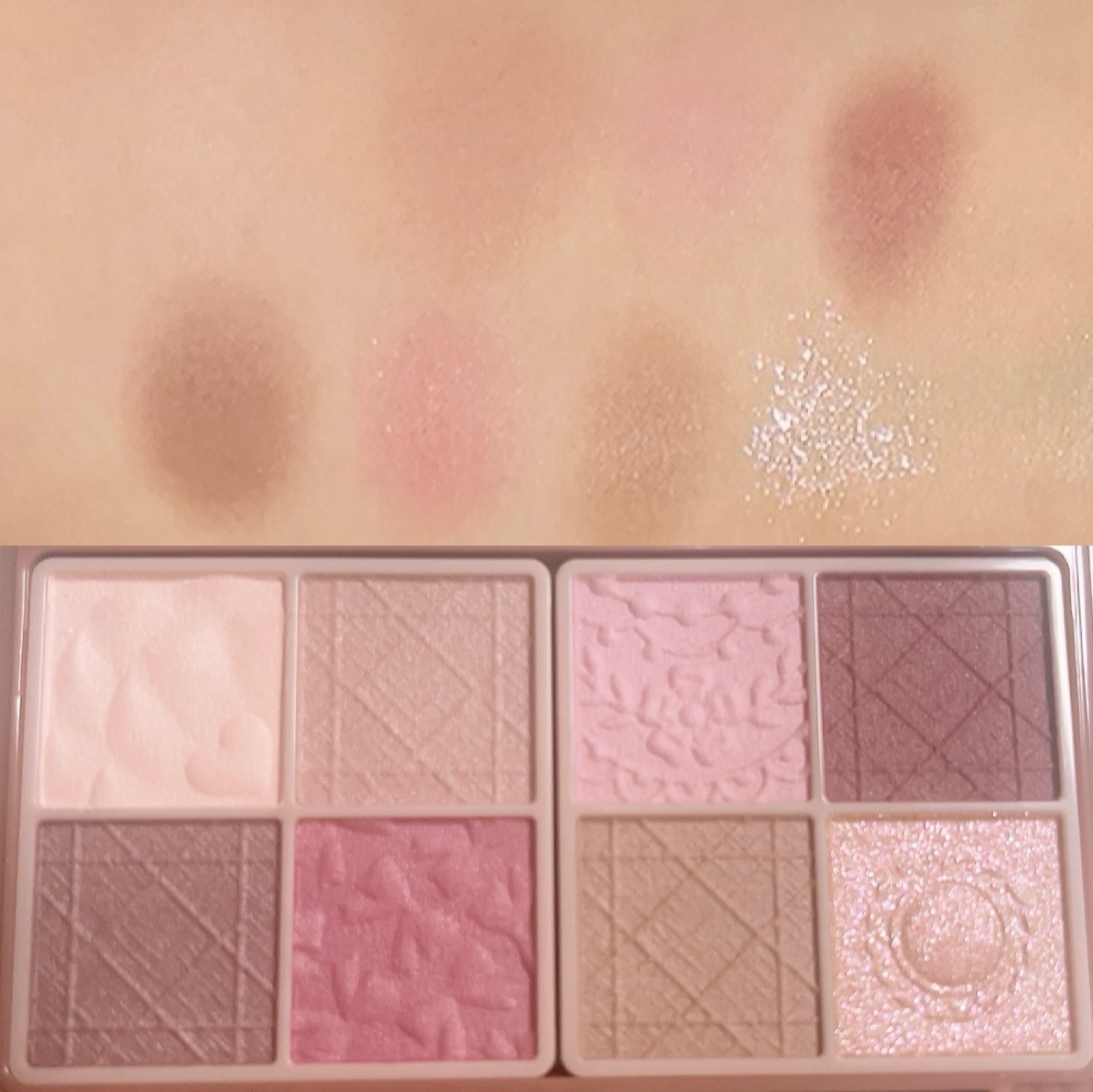 プティパレットアイズ（マットタイプ）/キャンメイク/パウダーアイシャドウを使ったクチコミ（1枚目）