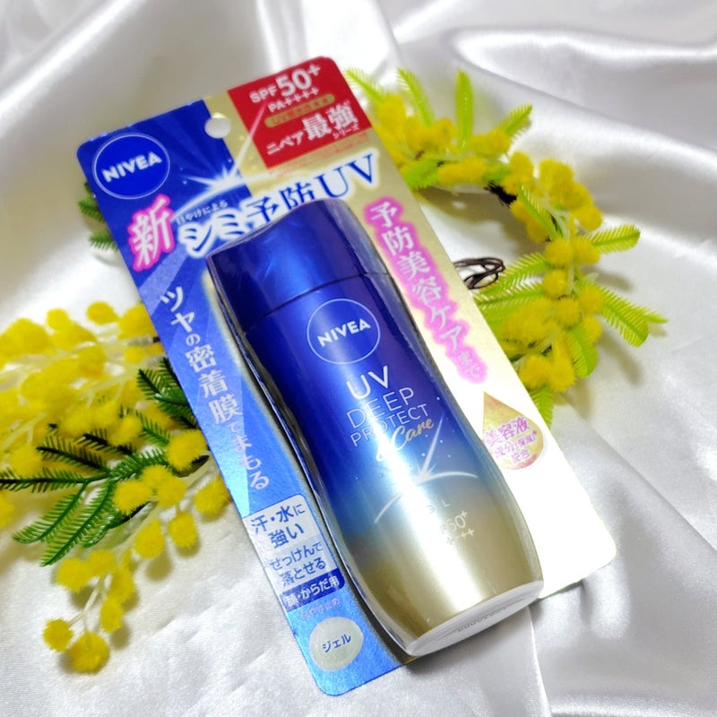 ニベアUV ディープ プロテクト＆ケア ジェル/ニベア/日焼け止めジェルを使ったクチコミ（1枚目）