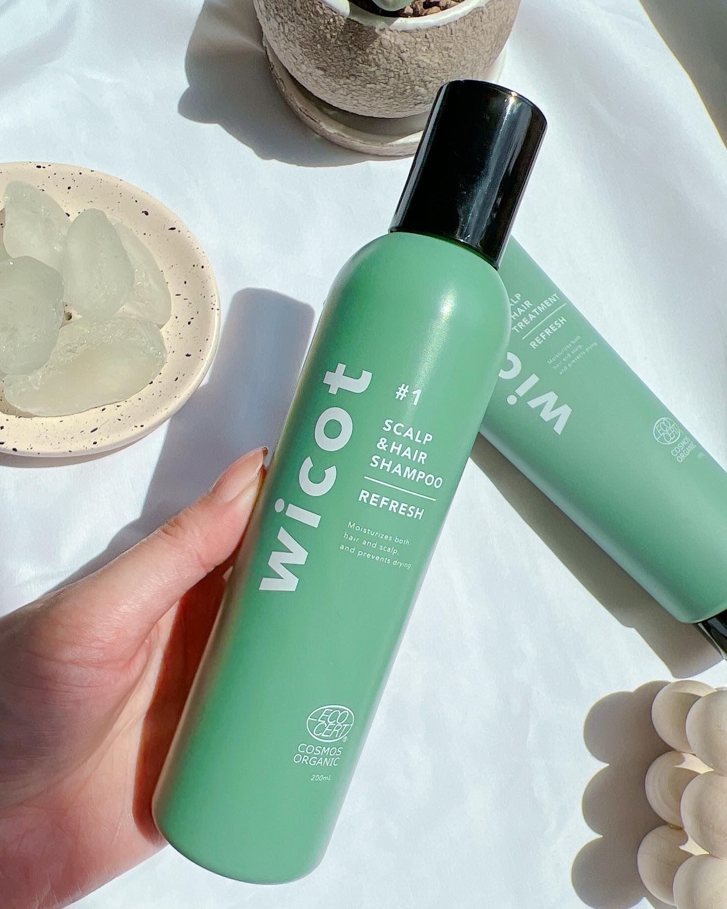 スカルプ＆ヘア シャンプー/トリートメント リフレッシュ/wicot/市販シャンプーを使ったクチコミ（2枚目）