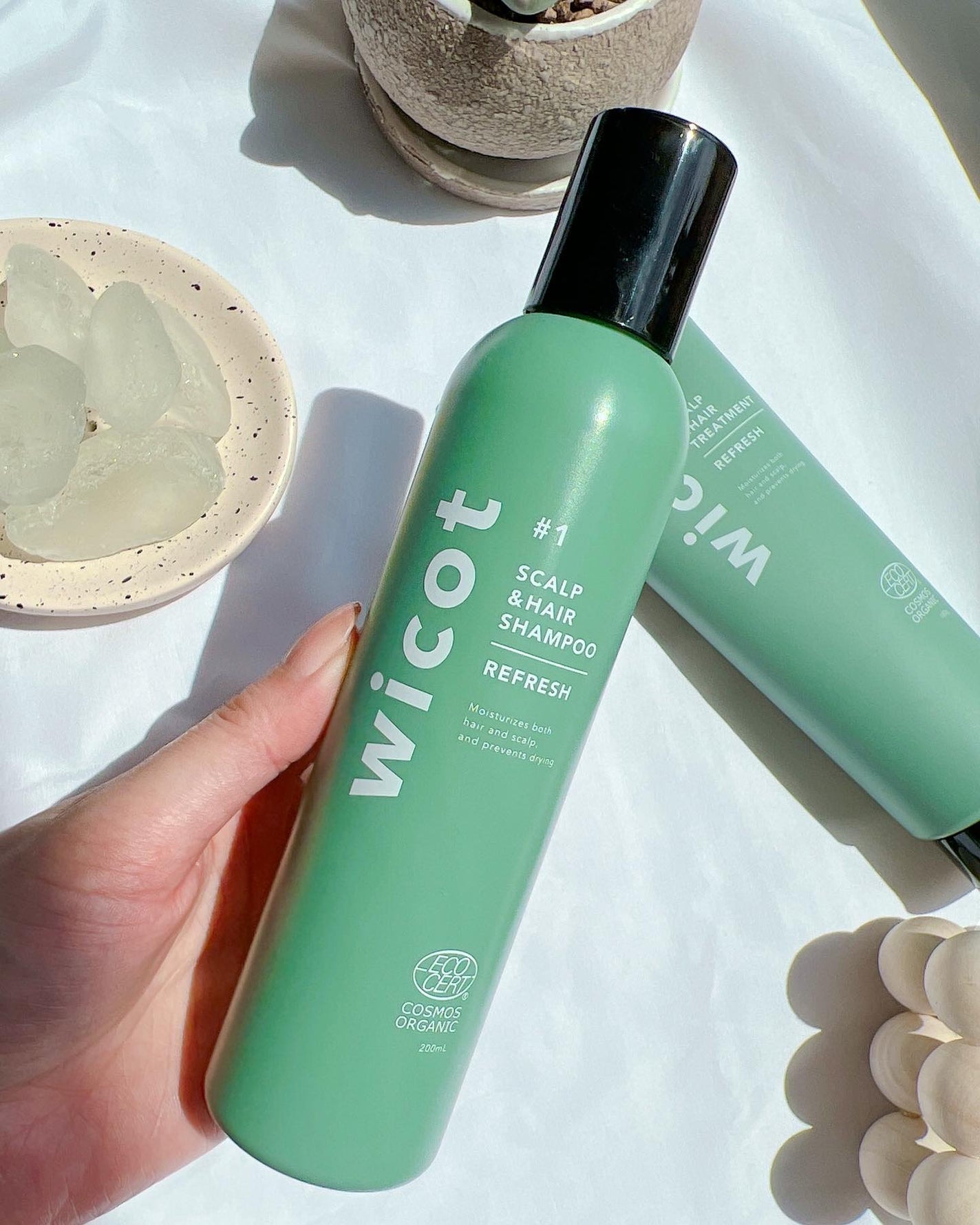 スカルプ&ヘア シャンプー/トリートメント リフレッシュ/wicot/市販シャンプーを使ったクチコミ(2枚目)