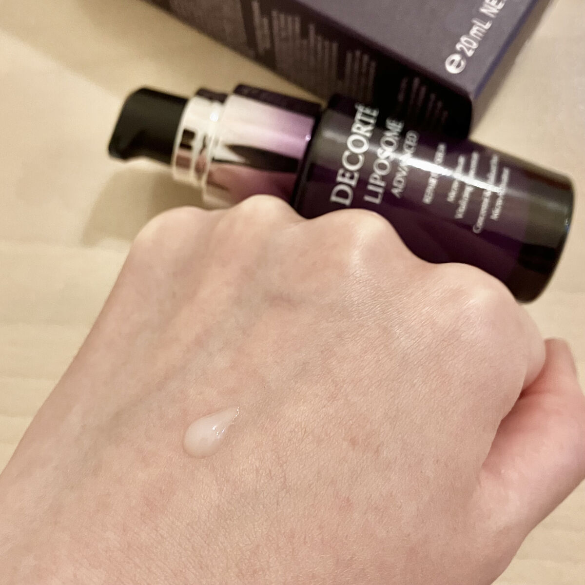 リポソーム アドバンスト　リペアアイセラム/DECORTÉ/アイケア・アイクリームを使ったクチコミ（2枚目）