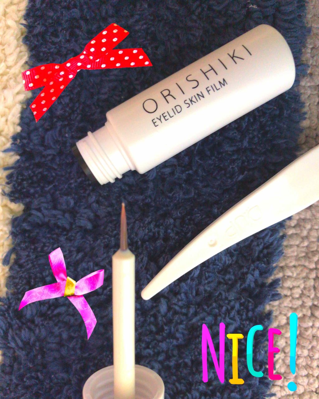 【旧品】オリシキ アイリッドスキンフィルム/D-UP/二重まぶた用アイテムを使ったクチコミ(3枚目)
