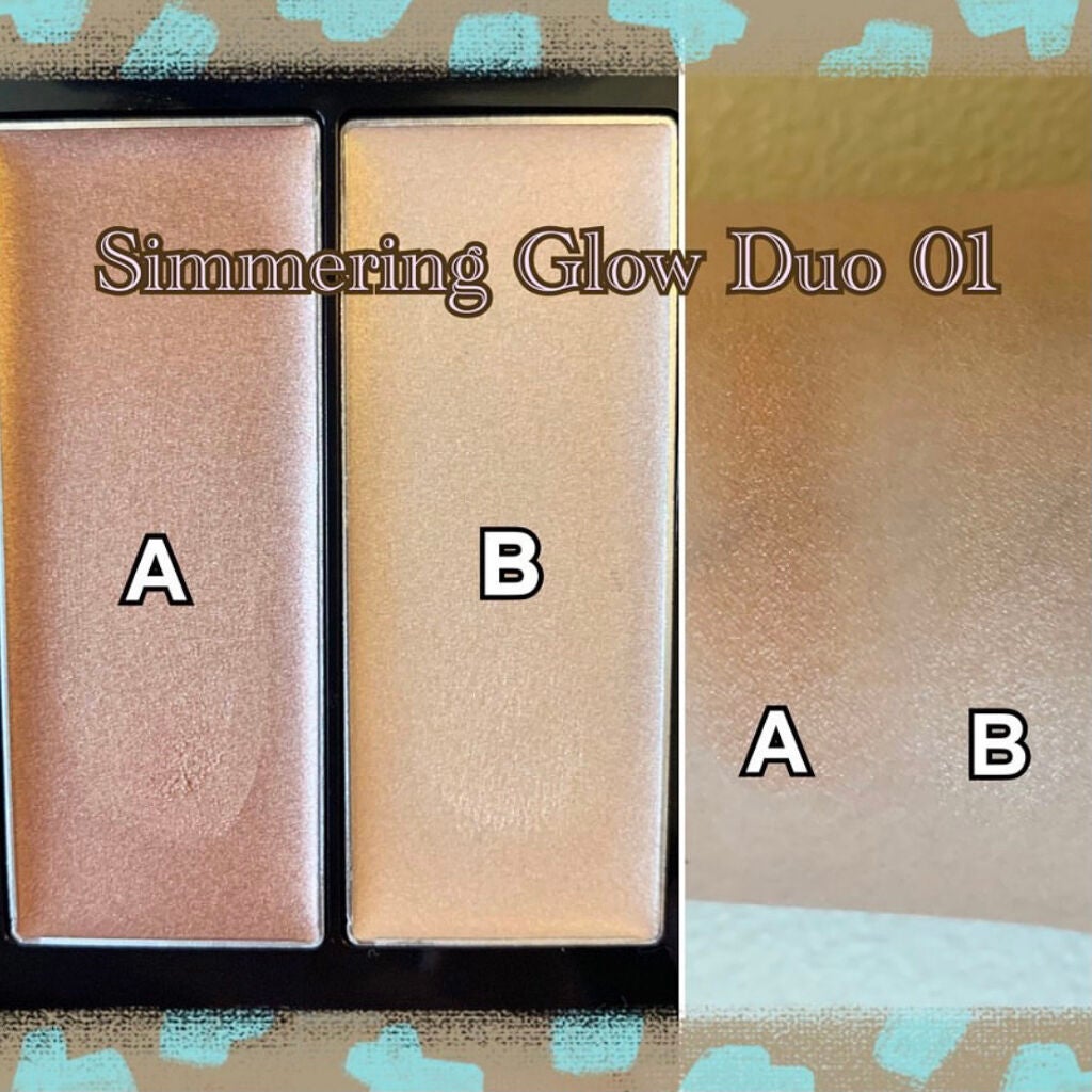 THREE シマリング グロー デュオ/THREE/クリームハイライトを使ったクチコミ(2枚目)