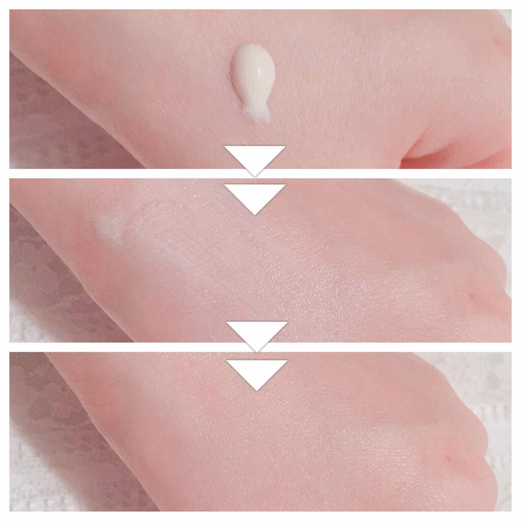 くずれ防止 美容液ケアベース ミルクベージュ SPF30 PA++/Borica/化粧下地を使ったクチコミ(2枚目)