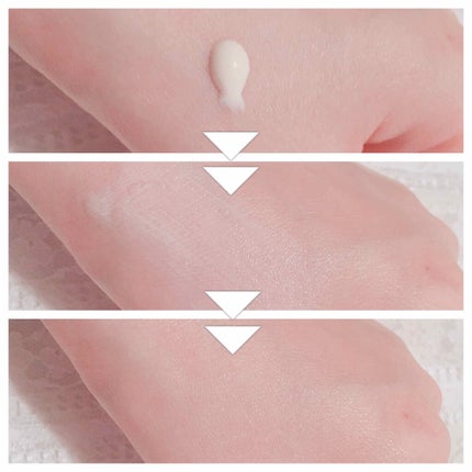 くずれ防止 美容液ケアベース ミルクベージュ SPF30 PA++/Borica/化粧下地を使ったクチコミ(2枚目)