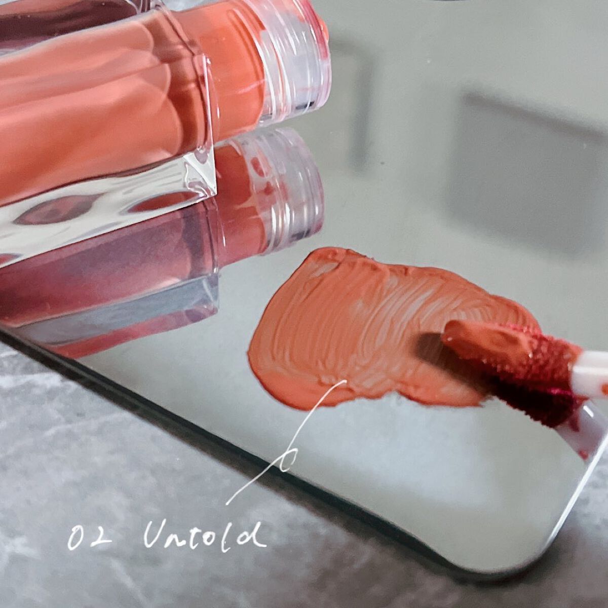 アイシーグロウティント/MUZIGAE MANSION/口紅を使ったクチコミ(2枚目)