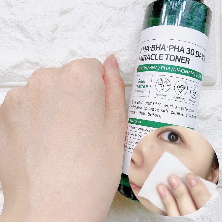 AHA·BHA·PHA 30デイズミラクルトナー/SOME BY MI/化粧水を使ったクチコミ(3枚目)