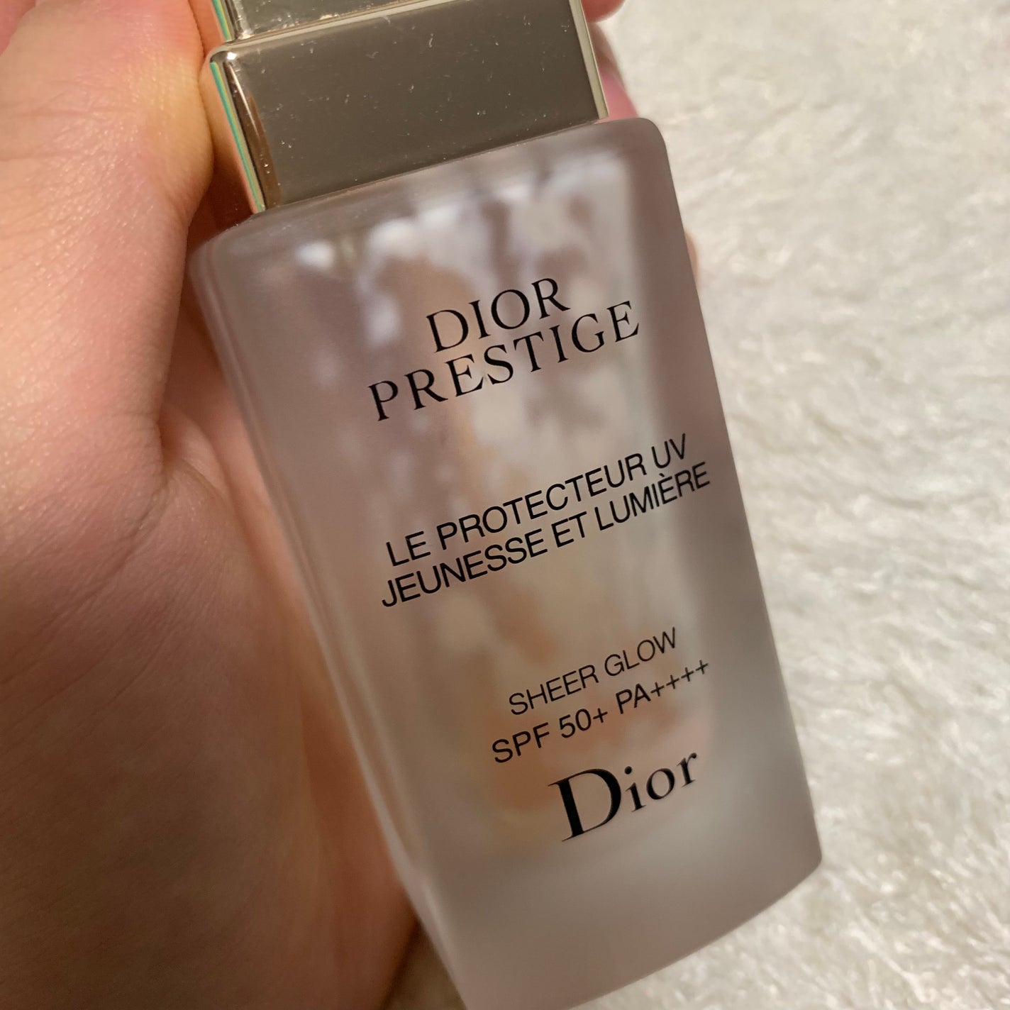 DIOR プレステージ シアーグロー プレステージ ホワイト ル プロテクター UV ルミエール