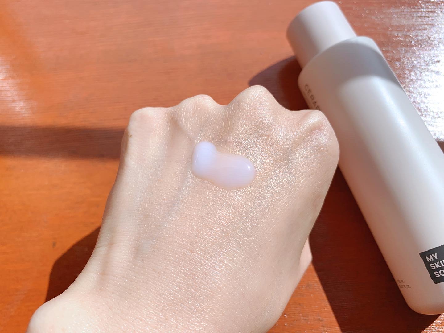 CERAPYome Moist In Treatment/my skin solus/美容液を使ったクチコミ（2枚目）