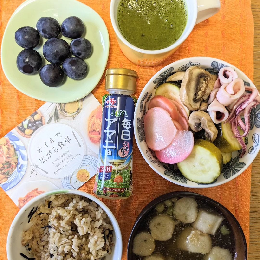 おほあんどうふ on LIPS 「私は油で 抜かりなく肌ケアしてます✌️日本初🗾 α-リノレン酸..」(1枚目)