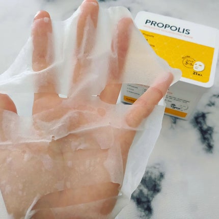 キューブマスク プロポリス/ネイチャーリパブリック/シートマスク・パックを使ったクチコミ(5枚目)