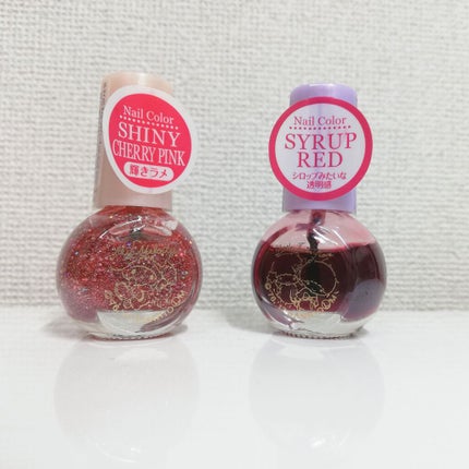 サンリオネイル/DAISO/マニキュアを使ったクチコミ(3枚目)