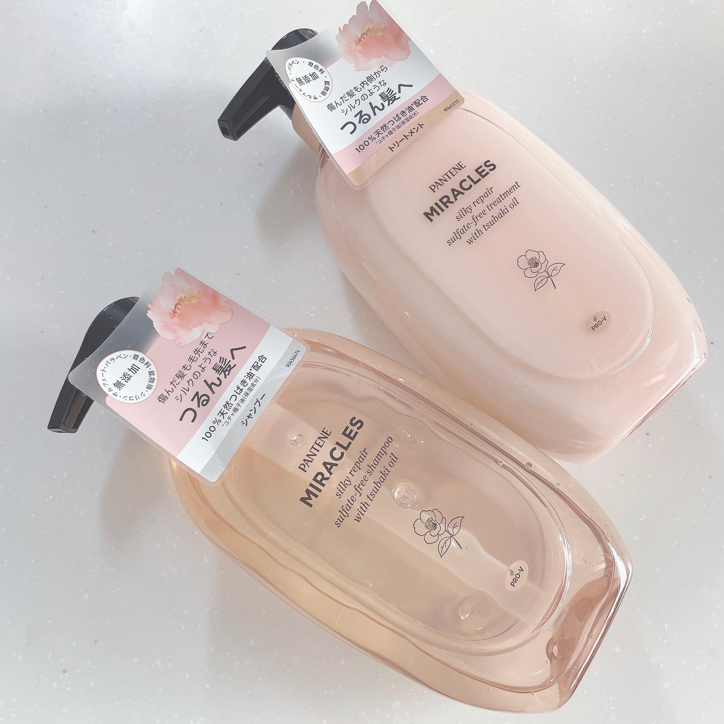 ミラクルズ サルフェート無添加&ジェントルリペア ボンドリペア シャンプー/トリートメント/パンテーン/市販シャンプーを使ったクチコミ(5枚目)