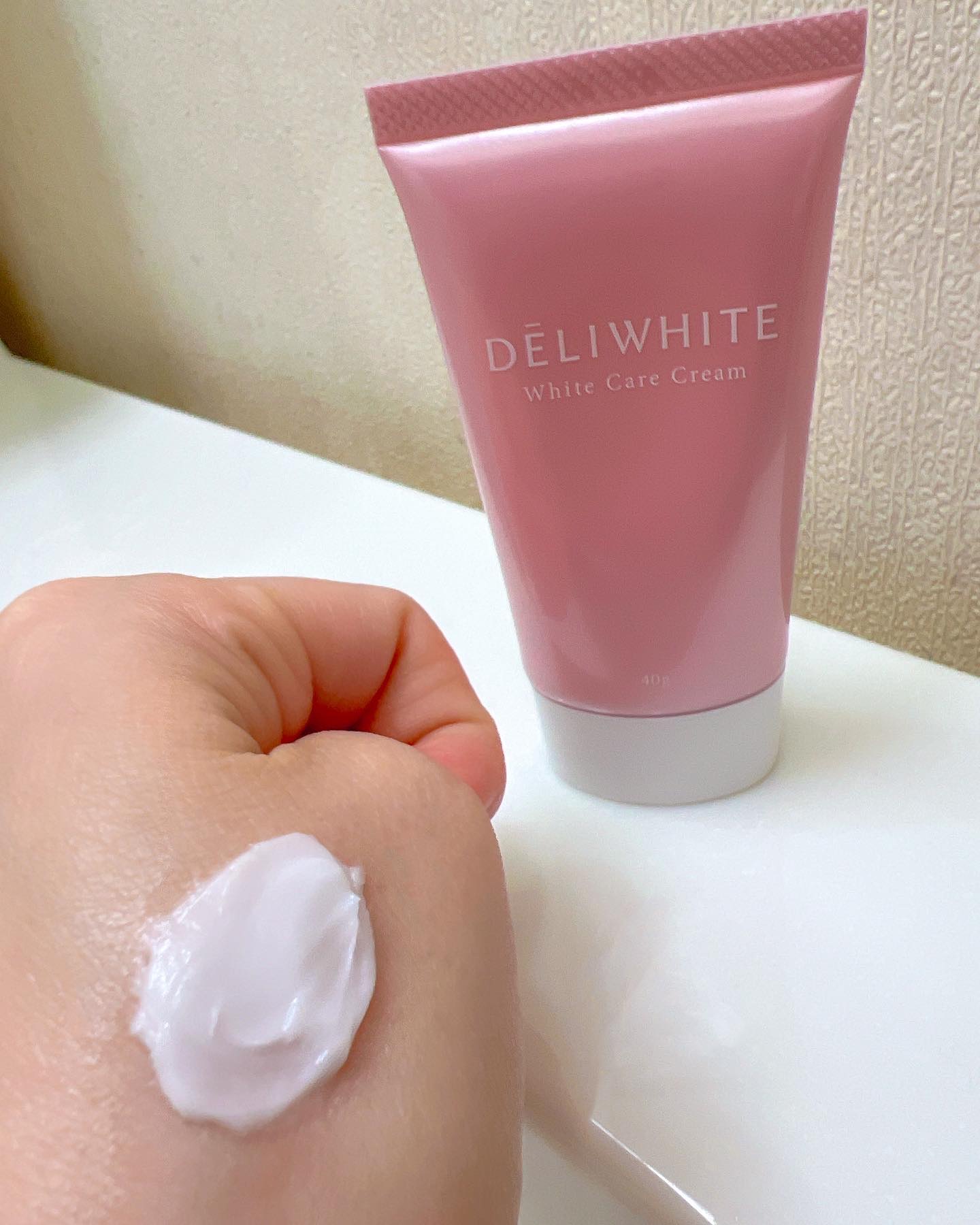 薬用ホワイトケアクリーム/DELIWHITE/デリケートゾーンケアを使ったクチコミ（2枚目）