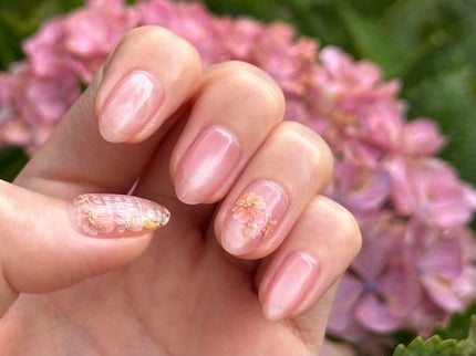 Flower art colour/ARKEY TOKYO/ジェルネイルを使ったクチコミ(8枚目)