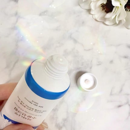 白樺水分uvクリーム/ROUND LAB/日焼け止めクリームを使ったクチコミ(4枚目)