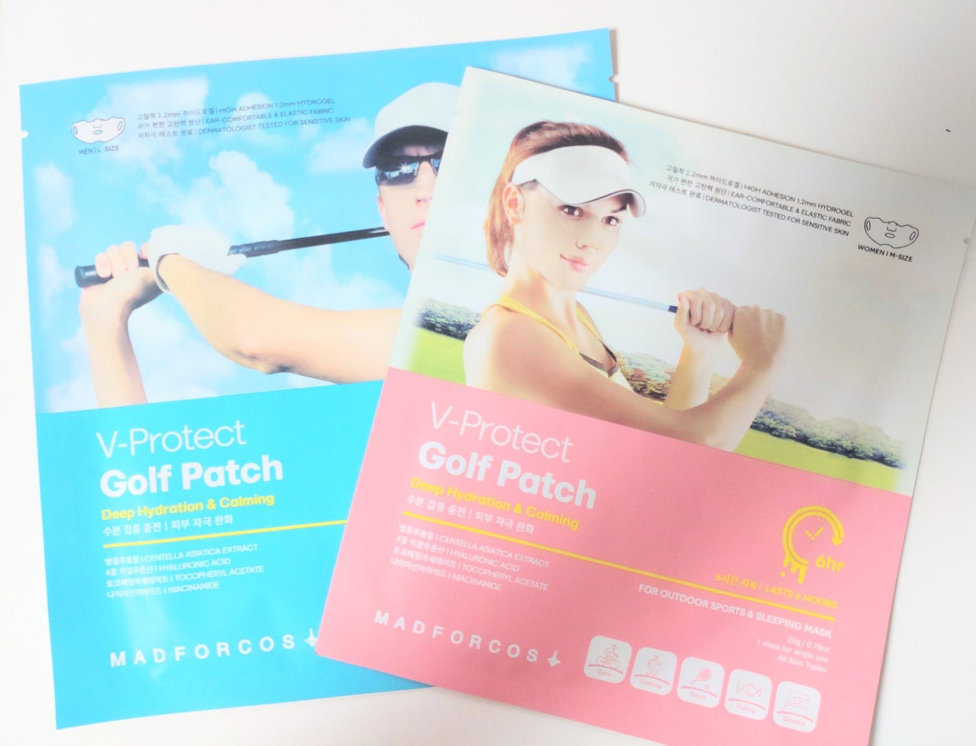 V-プロテクトゴルフパッチ(S/M/L)/MADFORCOS/その他スキンケアグッズを使ったクチコミ(2枚目)